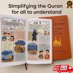 The Quran – Holy Quran Made Simple and Illustrated Tafsir, Easy Explanation USA.