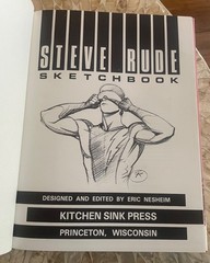 Steve Rude Sketchbook Limited Edition Hardcover – Signed & Numbered