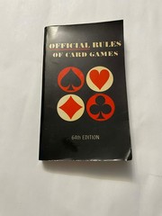 1981 Official Rules Of Card Games 64th Edition Paperback Poker Bridge Acceptable