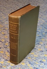 Medicine And The Allied Sciences, Samuel Fomon, Volume 1, 1919, Hardcover