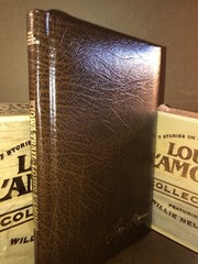 KIOWA TRAIL Louis L’Amour Collection GENUINE LEATHER Gold Gilt Page Edges Wester