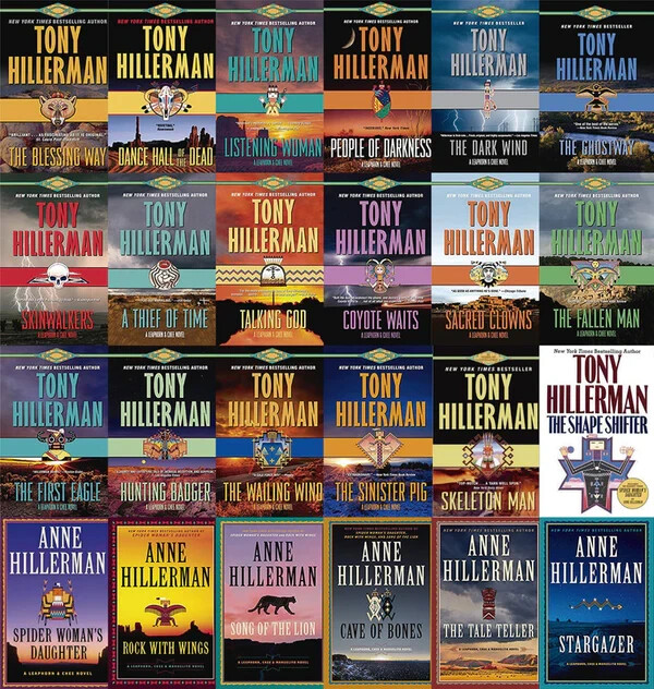 Leaphorn & Chee Complete Set Series Lot of 25 Mostly Softcover by Tony Hillerman