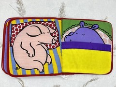 Vintage Sleepy, Sleepy! Baby Soft Book Emily Bolam Rare Hard To Find 1999