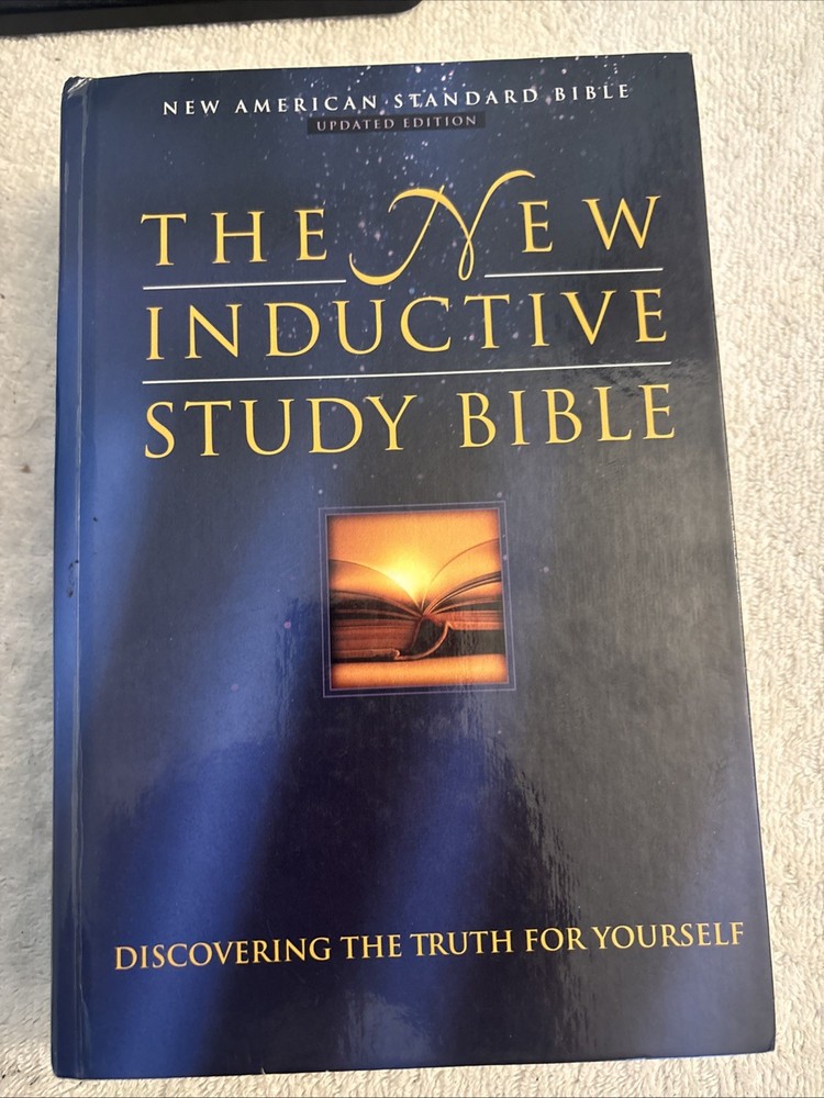 NASB Inductive Study BIBLE 2000 Hardcover 1995 Text Kay Arthur Color