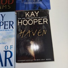 4 Kay HooperHC/DJ Book Lot Suspense Crime Romance Hardcover Haven, Blood Dreams