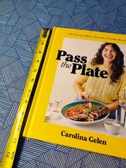 Pass the Plate by Carolina Gelen HARDCOVER BOOK cookbook