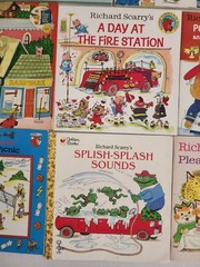 Lot 14 Richard Scarry Picture Books Golden Books Busy Busy Town Storybooks