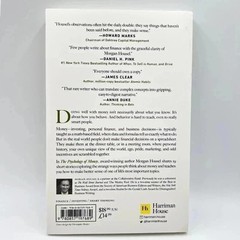 The Psychology of Money by Morgan Housel Timeless Lessons on Wealth, Paper Book