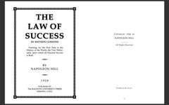 The Law of Success in Sixteen Lessons By Napoleon Hill – PDF eBook on CD-ROM