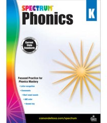 Spectrum Phonics, Grade K – Paperback By Spectrum – GOOD