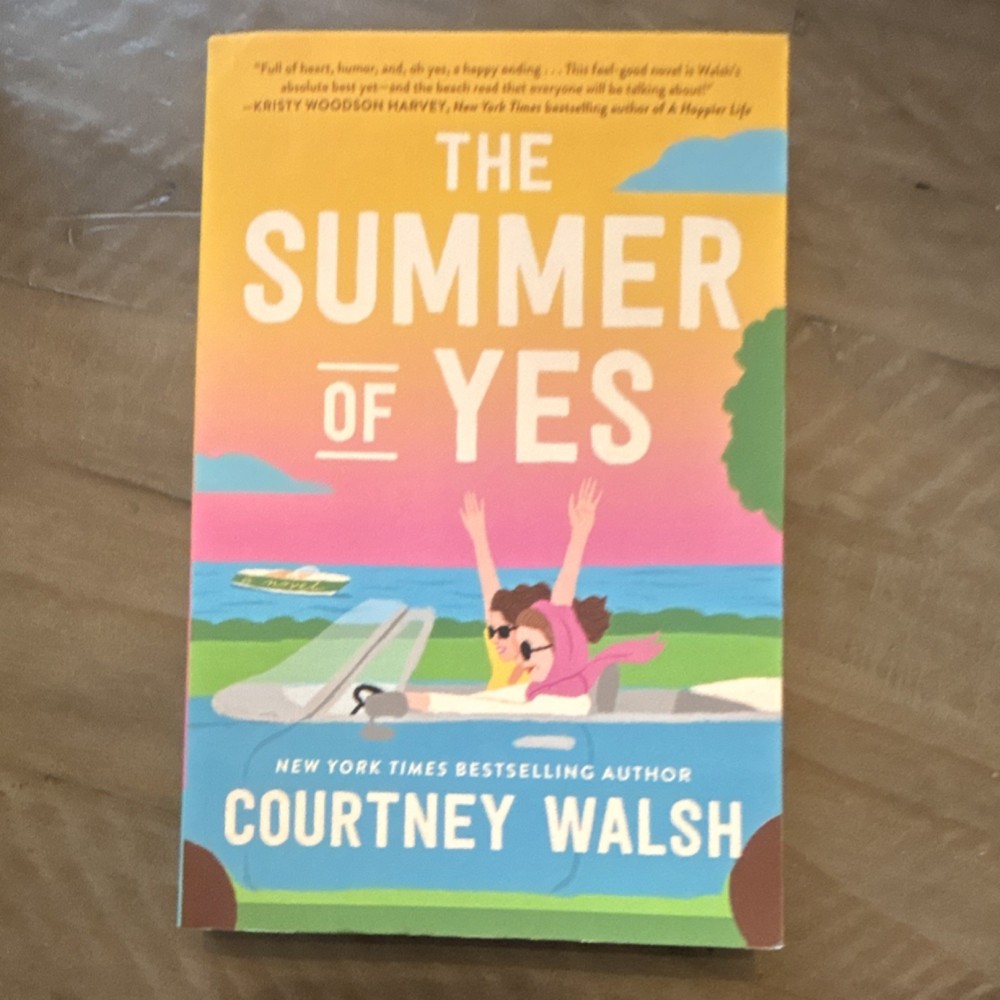 The Summer of Yes by Courtney Walsh Paperback Fiction Novel for Young Adults