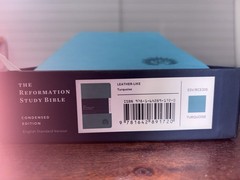 ESV Reformation Study Bible, Condensed Ed., Turquois (Leather Bound