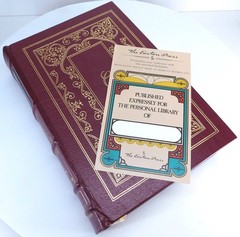EASTON PRESS 1993 „MARTIN CHUZZLEWIT” CHARLES DICKENS LEATHER SATIRE NM