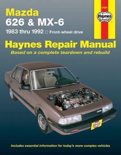 Mazda 626 & Mx-6 Automotive Repair Manual: Front-Wheel Drive 1983- 1992 (Hayne..