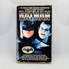 Batman by Craig Shaw Gardner Novelization (Warner Books, 1989) VTG Movie Tie-in