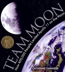 Team Moon: How 400,000 People Landed Apollo 11 on the Moon – Hardcover – GOOD