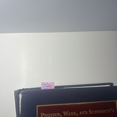 Prosser, Wade, And Schwartz’s Torts, Cases and Materials(13th)!!!HIGHLIGHTED!!!