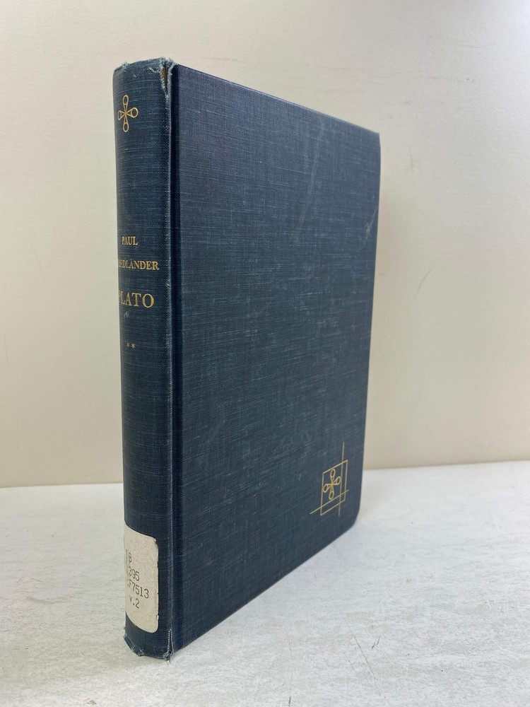 Plato 2 The Dialogues 1st Period by Friedlander Ex-library 1964 HC