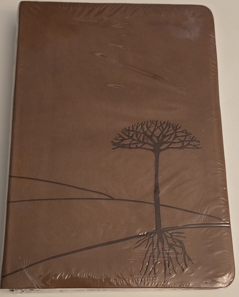 HCSB Personal Size Bible Tan Roots Imitation Leather Brand New Sealed
