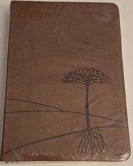 HCSB Personal Size Bible Tan Roots Imitation Leather Brand New Sealed
