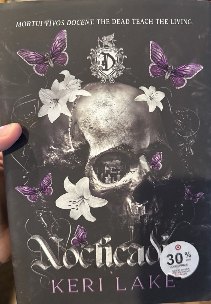 NOCTICADIA – Keri Lake (A Dark Academia Gothic Romance) Hardcover