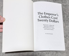 The Emperor’s Clothes Cost Twenty Dollars Lloyd Darland 2011 Finance Treasury