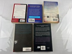 Lot Of 5 Mystery Thriller Trade Paperback Books, Mixed Authors as Shown Bundle B