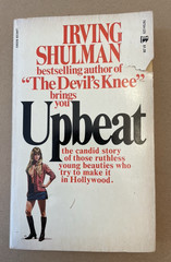 1965 Upbeat Irving Shulman Lancer Books Crime Sleaze Slush Vintage Paperback