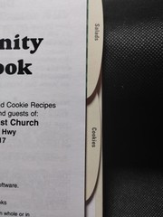Methodist Church Cookbook Salads And Cookies / 2008 / 88 Plus Pages .