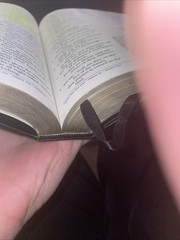 Holy Bible English Standard Version ESV Crossway 2001 Bonded LEATHER Black