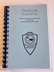 Wisconsin Rapids Jaycees Cookbook Wisconsin 154 Pages by Walters’s Cookbooks