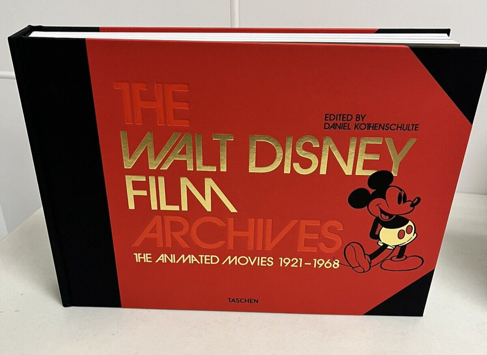 NEW Walt Disney Film Archives. The Animated Movies 1921-1968 HARDCOVER