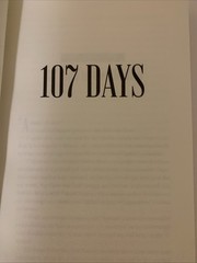 107 Days Book Kamala Harris Hardcover Campaign History Brand New Copy Clean Edge