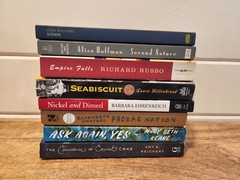 Lot of 8 Paperback Novels/Memoir different authors