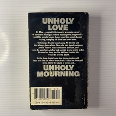 Unholy Mourning Horror Paperback Book by David Lippincott from Dell Books 1982