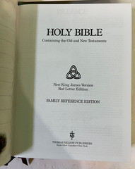 Thomas Kinkade Lighting the Way Home Family Bible NKJV Limited Collector’s
