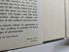 The Two-Ocean War By Samuel Eliot Morison 1963 *1ST EDITION * BOOK CLUB EDITION*