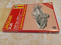 HAYNES Jaguar XJ6 1968-86 Series 1, 2, 3 – 4.2L 6cyl – Repair Manual – Good