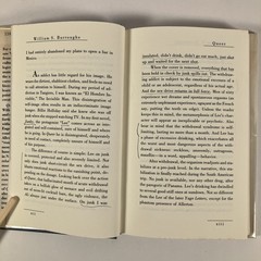 Queer 1985 William Burroughs First edition 1st printing HC DJ clippings heroin