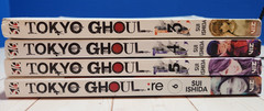 Lot of 4 Tokyo Ghoul, Sui Ishida, Volumes 3-6 English Manga, Viz Media