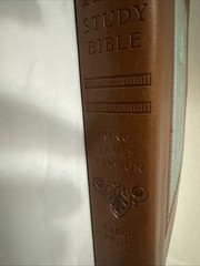 KJV Study Bible Large Print Thumb Indexed Red Letter 2011 Teal Inlay