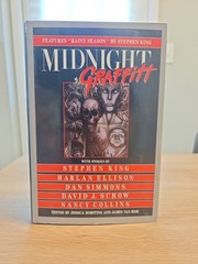 Midnight Graffiti By Stephen King and Others, Warner Books, Very Good Hardcover