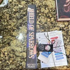 Probably Smut Shield of Sparrows & Rites of the Starling Hardcover + Sticker Kit