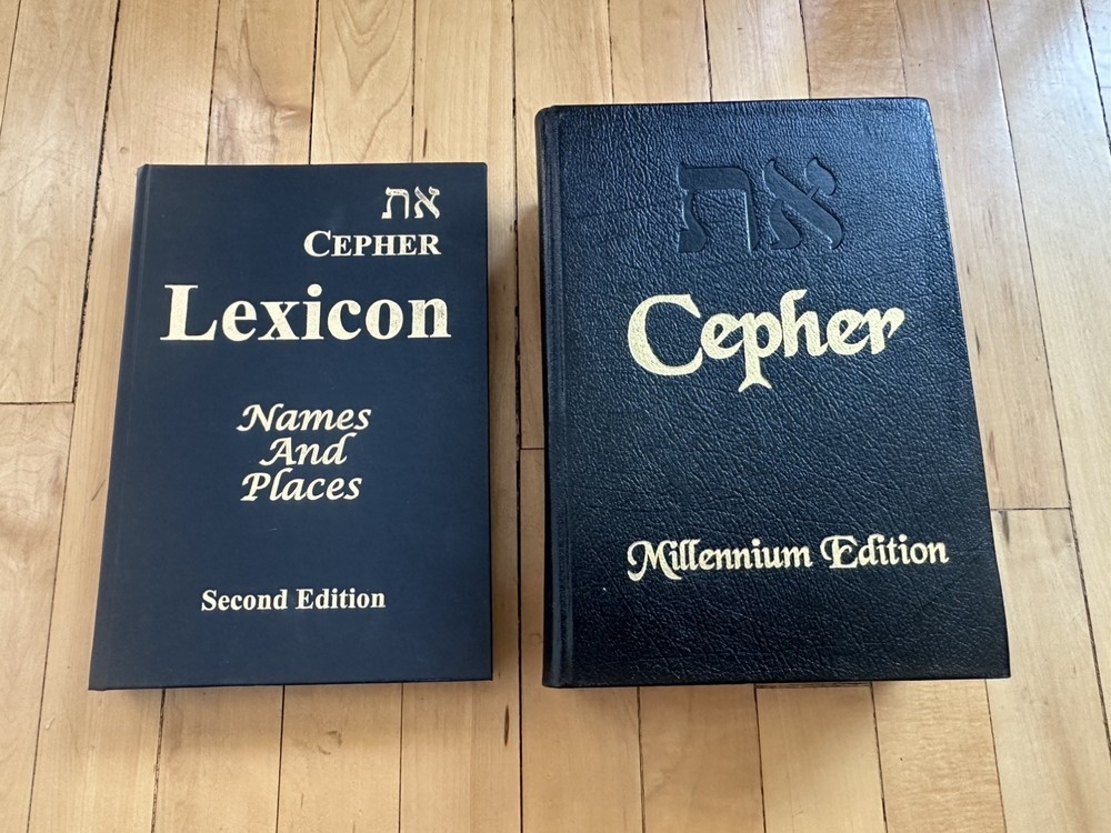 Cepher Millennium Edition and Lexicon Second Edition (2 books)