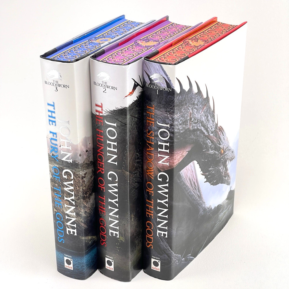 The Bloodsworn Saga Deluxe Limited Hardcover Editions – Books 1 Thru 3 -New