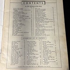 The Big Round Up of Cowboy Songs Amsco Music Sales Company 1934 Vintage