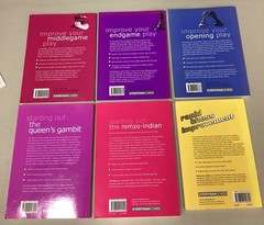 Lot of 6 EVERYMAN CHESS Books Starting Out and Improving Shaw, Ward, Flear GM/IM