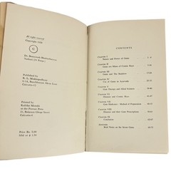 GEM THERAPY: B. Bhattacharyya 1958 – Vintage Ayurveda Medicine Book RARE