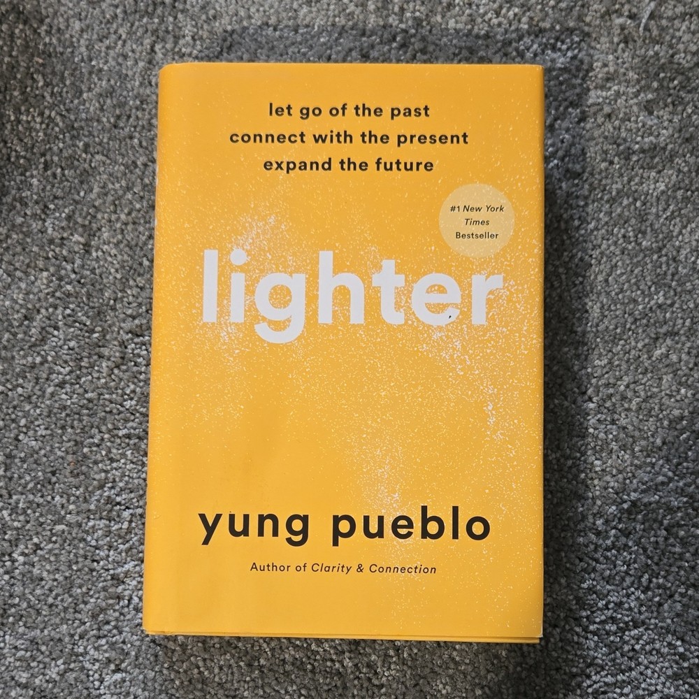 Lighter by yung pueblo Hardcover Self-Help Personal Growth Book 2020s
