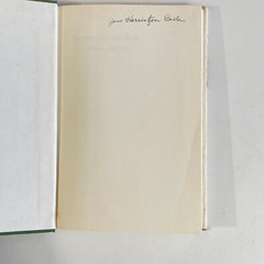 SIGNED Turning to Look Back : Poems, 1955-1970 by John Woods HC/DJ 1972